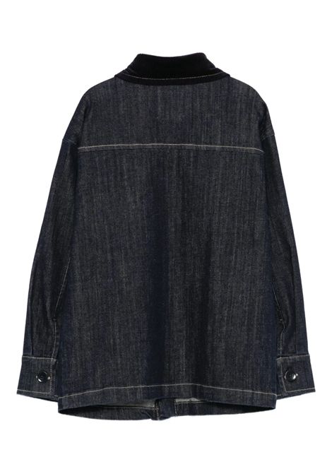 Camicia con tasconi PAOLO PECORA KIDS | PP4146BLU